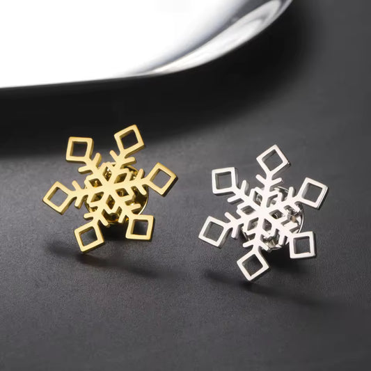 Broche flocon photo
