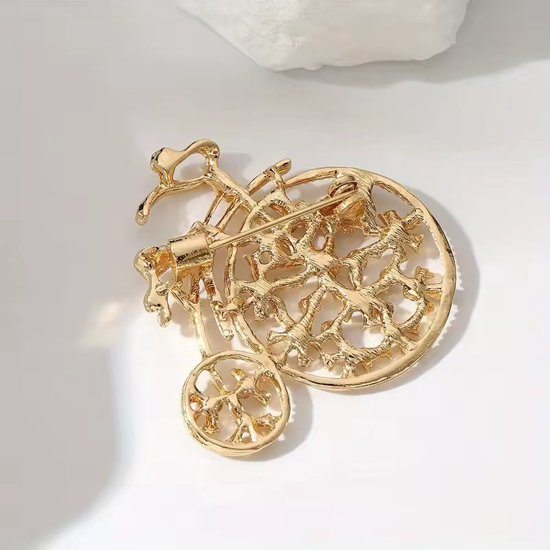 Broche grand bi de dos