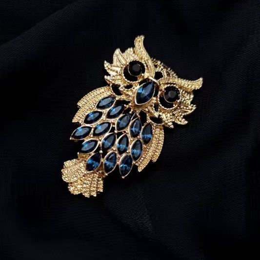 Broche hibou mystique photo