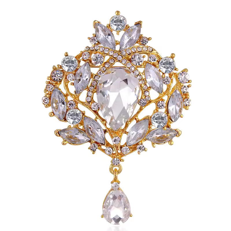 Broche jardin de glace