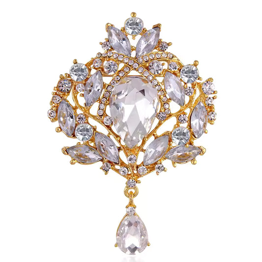 Broche jardin de glace