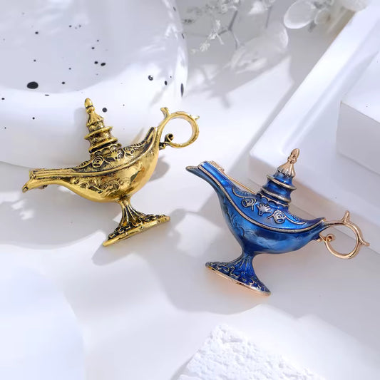 Broche lampe génie photo
