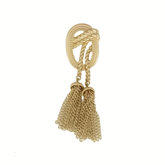 Broche lasso d’or