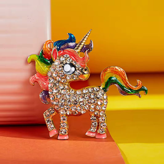 Broche licorne flamboyante photo