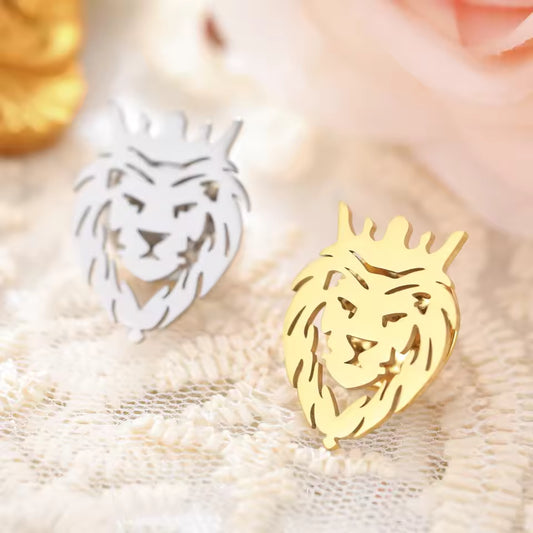 Broche lion photo