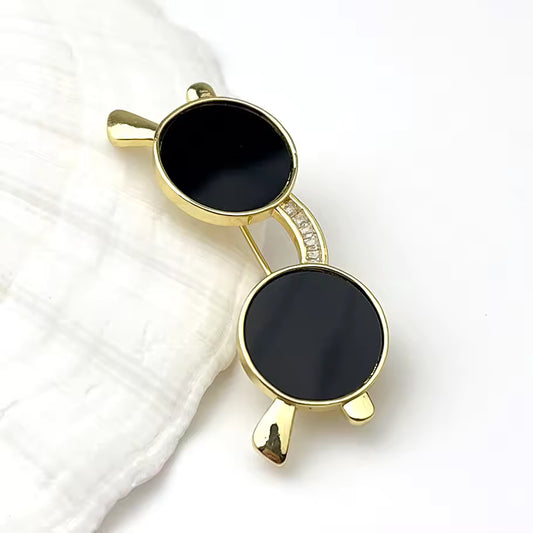 Broche lunette photo