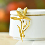 Broche magnolia - Vignette | Brochiva