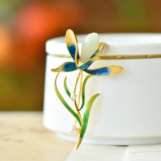 Broche magnolia photo