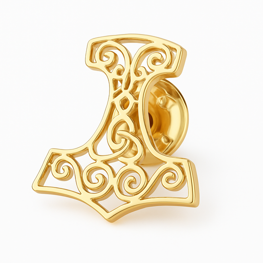 Broche marteau de Thor celtique