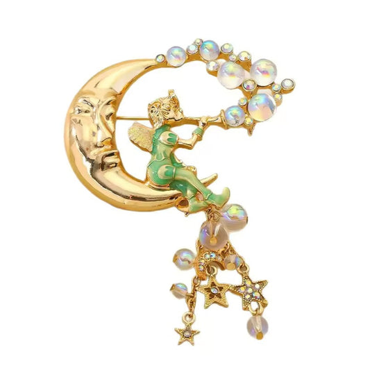 Broche mélodie céleste