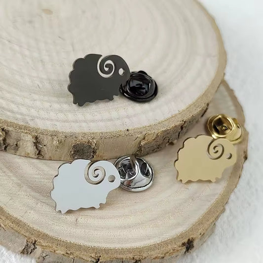 Broche mouton photo