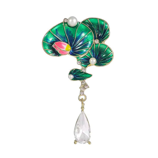 Broche nymphea