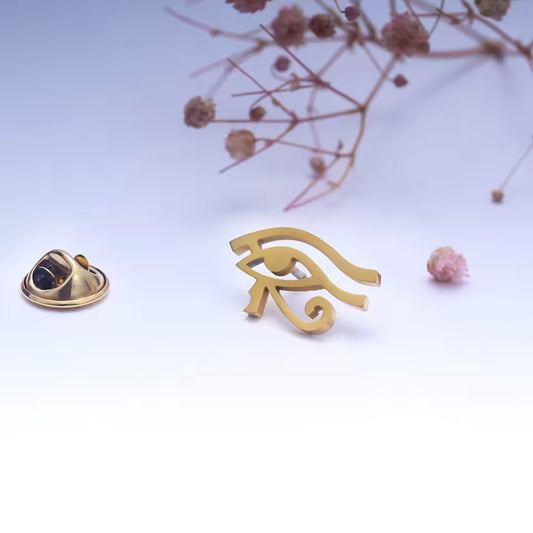 Broche œil d'Horus  doré