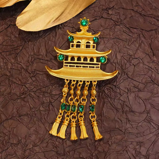 Broche pagode impériale photo