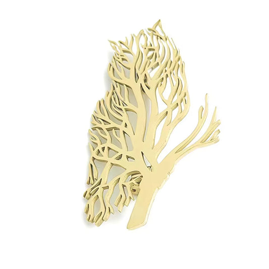 Broche papillon arbre de vie