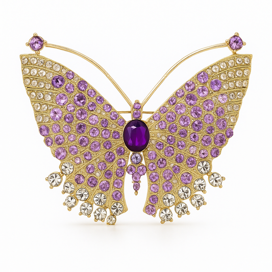 Broche papillon impérial