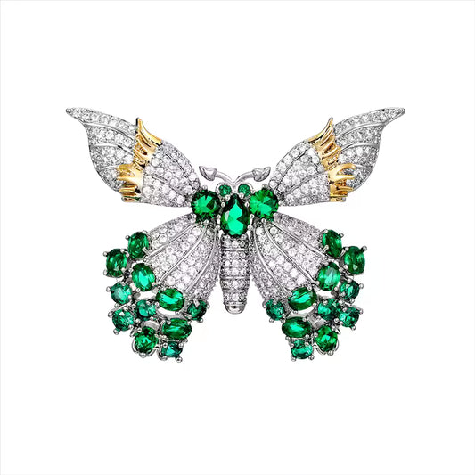 Broche papillon majestueux