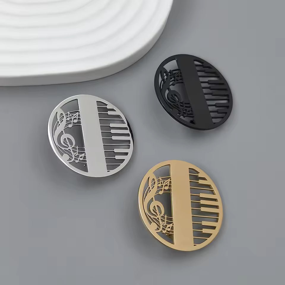 Broche piano musical photo