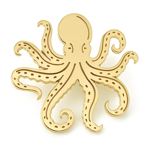 Broche pieuvre