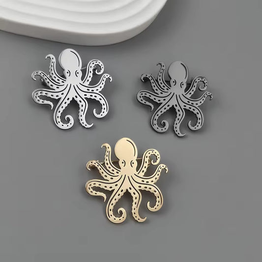 Broche pieuvre photo