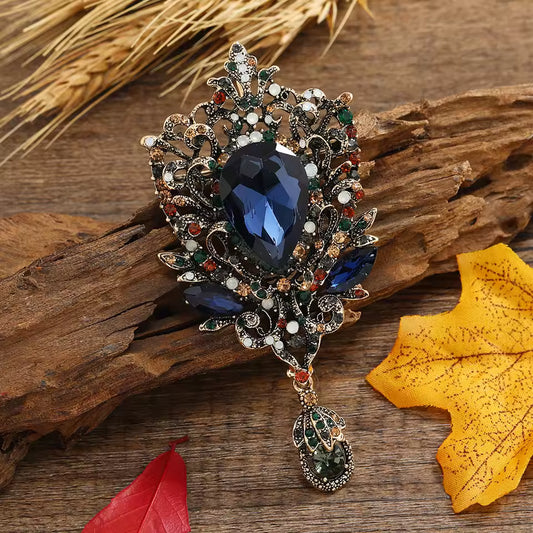 Broche plume royale photo