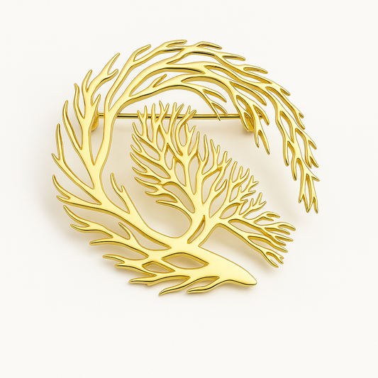 Broche racine de vie