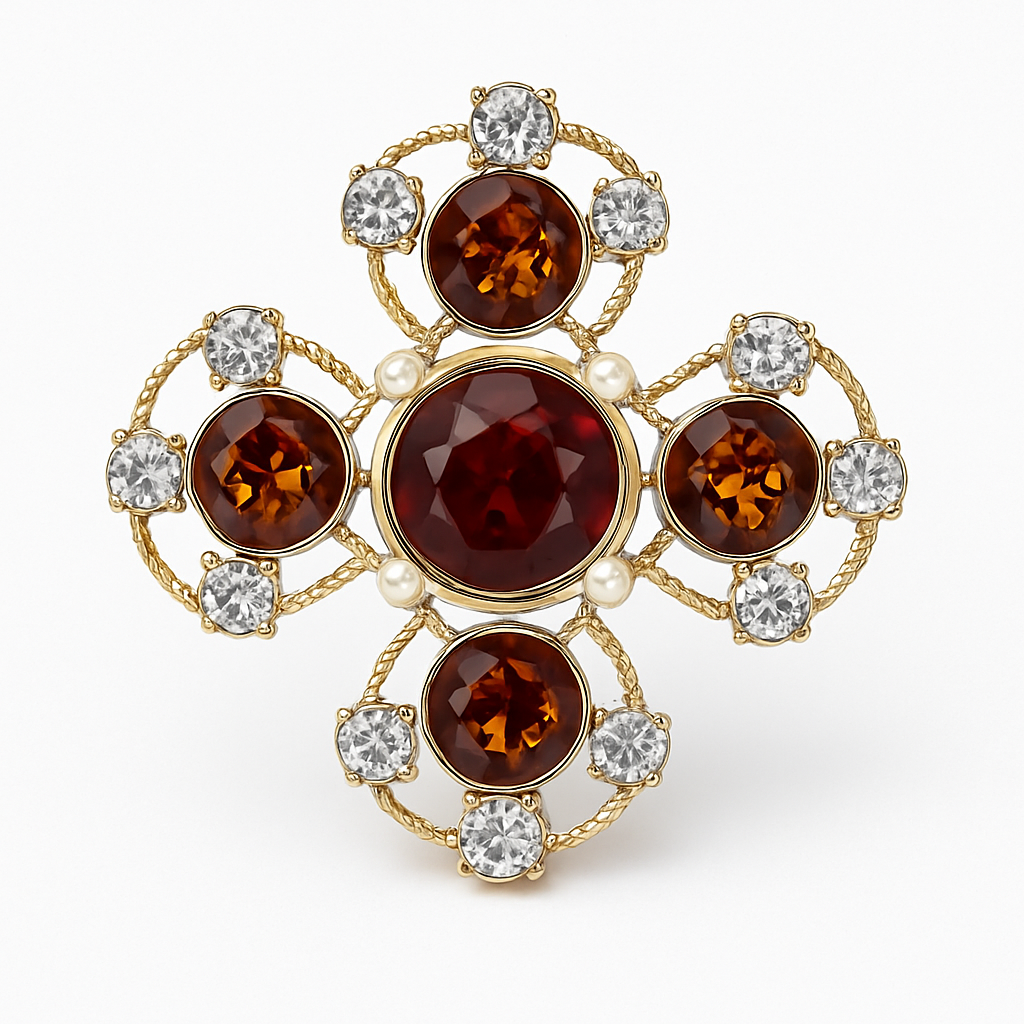 Broche rubis prestige