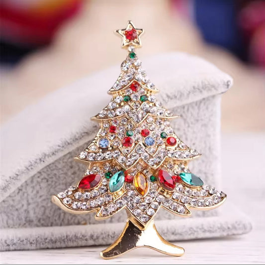 Broche sapin étoilé photo