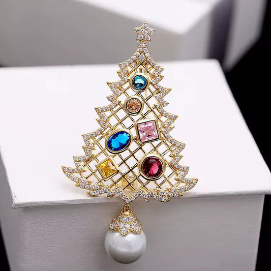 Broche sapin joyau photo
