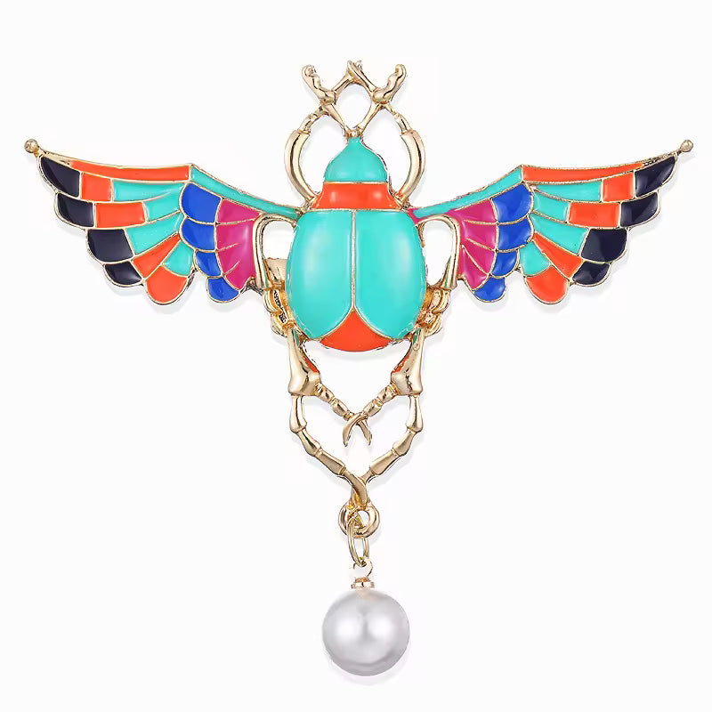Broche scarabée de l’aube