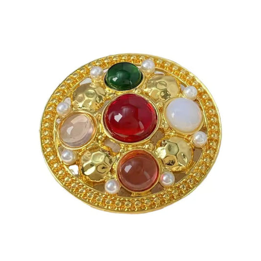 Broche sceptre des étoiles