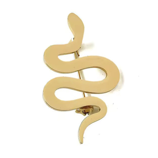 Broche serpent