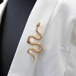 Broche serpent élégant - Vignette | Brochiva