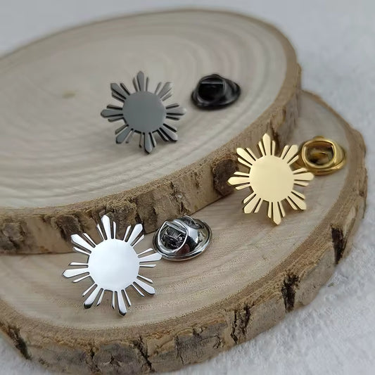 Broche soleil photo