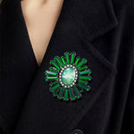 Broche soleil royal - Vignette | Brochiva