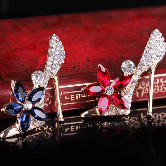 Broche talon photo