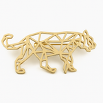 Broche tigre ajourée - Vignette | Brochiva