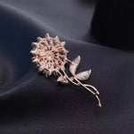 Broche tournesol radieux - Vignette | Brochiva