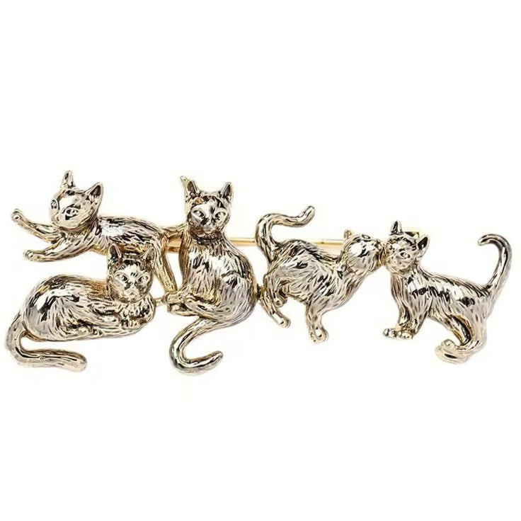 Broche tribu des chats