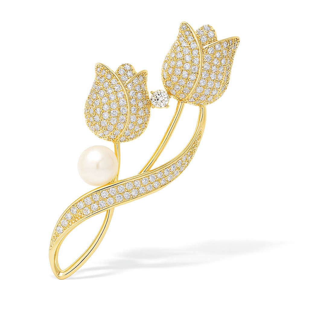 Broche tulipe