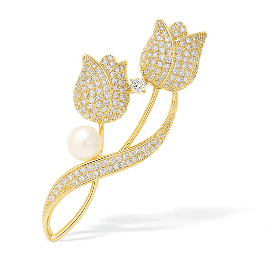 Broche tulipe