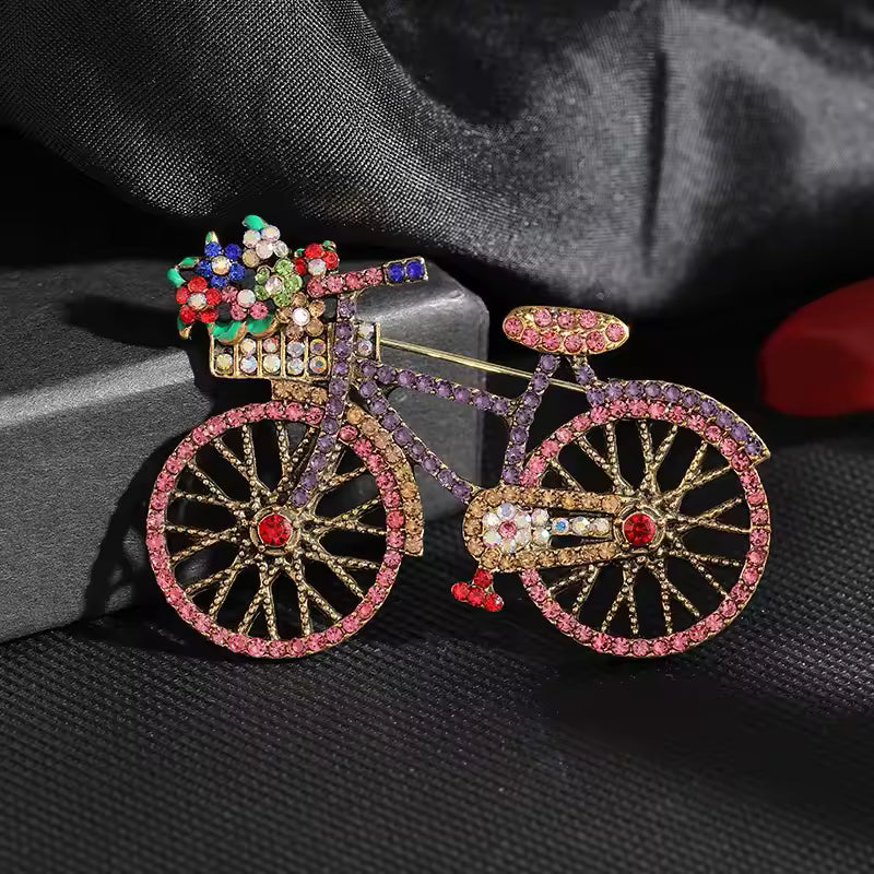 Broche vélo élégant photo