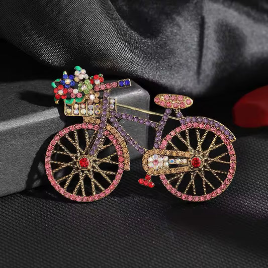 Broche vélo élégant photo
