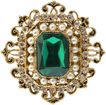 Broche vintage baroque - Vignette | Brochiva