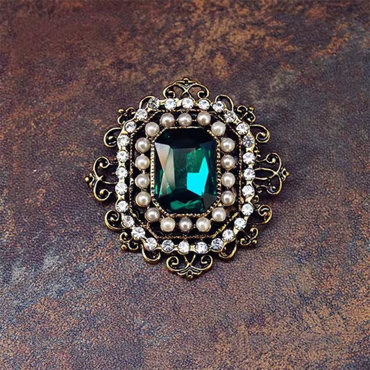 Broche vintage baroque photo