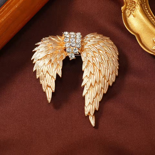 Broche ailes célestes, vue complémentaire