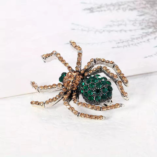 Broche araignée des bois, vue complémentaire