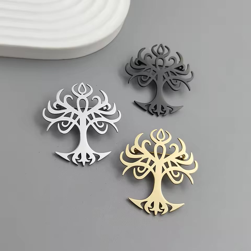Broche arbre celtique, vue complémentaire
