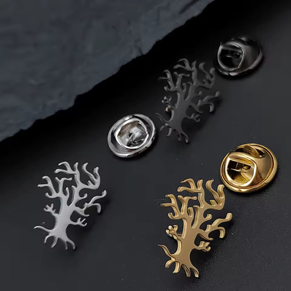 Broche arbre ensorcelé, vue complémentaire
