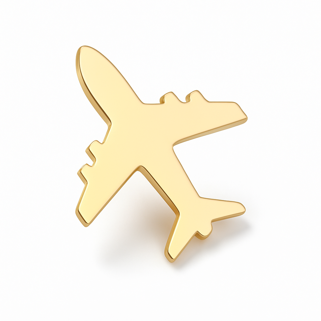 Broche avion, acier inoxydable